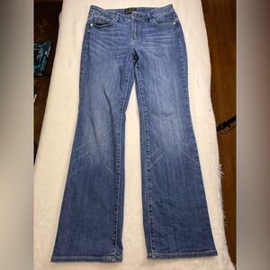 White House Black Market Light Blue Mid Rise Slim Boot Jeans